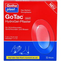 GOTAC HydroGel-Pflaster 7x10 cm steril 10 St.