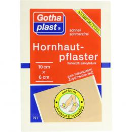 Ein aktuelles Angebot für GOTHAPLAST Hornhautpflaster 6x10 cm 1 St Pflaster Pflaster - jetzt kaufen, Marke Gothaplast Verbandpflasterfabrik GmbH.