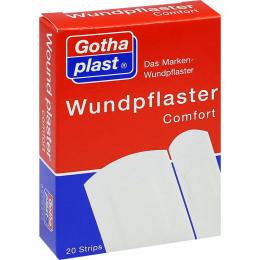Ein aktuelles Angebot für GOTHAPLAST Wundpfl.comfort 2 Grössen 20 St Pflaster Pflaster - jetzt kaufen, Marke Gothaplast Verbandpflasterfabrik GmbH.