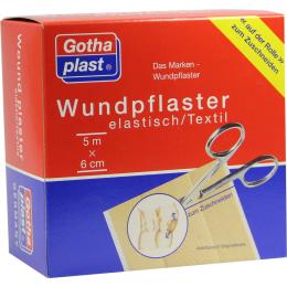 Ein aktuelles Angebot für GOTHAPLAST Wundpfl.elast.6 cmx5 m Rolle 1 St Pflaster Pflaster - jetzt kaufen, Marke Gothaplast Verbandpflasterfabrik GmbH.