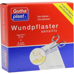 Ein aktuelles Angebot für GOTHAPLAST Wundpfl.sensitiv 4 cmx5 m 1 St Pflaster Pflaster - jetzt kaufen, Marke Gothaplast Verbandpflasterfabrik GmbH.