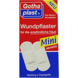 Gothaplast Wundpflaster MINI sensitiv 4x1.7cm 20 St Pflaster