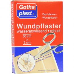 Ein aktuelles Angebot für GOTHAPLAST Wundpflaster robust 6x50 cm wasserabweisend 1 St ohne Pflaster - jetzt kaufen, Marke Gothaplast Verbandpflasterfabrik GmbH.