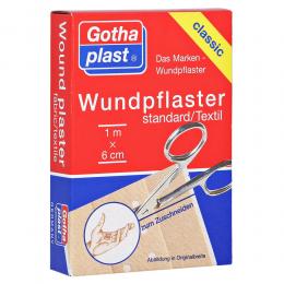 Ein aktuelles Angebot für GOTHAPLAST WUNDPFLASTER STANDARD 1MX6CM GESCHNITTE 1 St Pflaster Pflaster - jetzt kaufen, Marke Gothaplast Verbandpflasterfabrik GmbH.