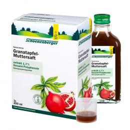 Granatapfel-Muttersaft Schönenberger Heilpflanzensäfte 3 X 200 ml Saft