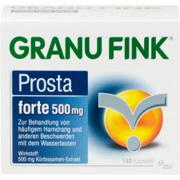 GRANU FINK Prosta forte 500 mg Hartkapseln 140 St.