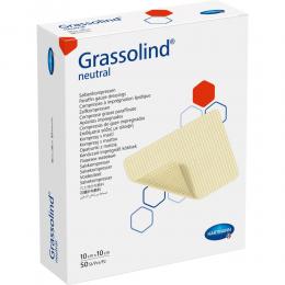 Ein aktuelles Angebot für GRASSOLIND Salbenkompressen 10x10 cm steril 50 St Kompressen Verbandsmaterial - jetzt kaufen, Marke Paul Hartmann AG.