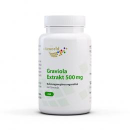 Ein aktuelles Angebot für GRAVIOLA EXTRAKT 500 mg Kapseln 120 St Kapseln Nahrungsergänzungsmittel - jetzt kaufen, Marke Vita World GmbH.