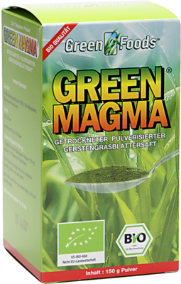 GREEN MAGMA Gerstengrasextrakt Pulver 150 g