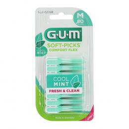 Ein aktuelles Angebot für GUM Soft-Picks Comfort Flex mint medium 80 St ohne  - jetzt kaufen, Marke Sunstar Deutschland GmbH.