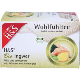 H&S Bio Ingwer Filterbeutel 40 g