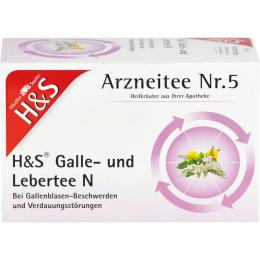 H&S Galle- und Lebertee N Filterbeutel 40 g