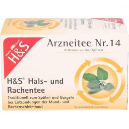 H&S Hals- und Rachentee Filterbeutel 50 g