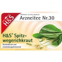 H&S Spitzwegerichkraut Filterbeutel 30 g