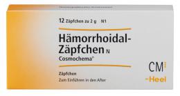 HÄMORRHOIDAL Zäpfchen N Cosmochema 12 St Suppositorien