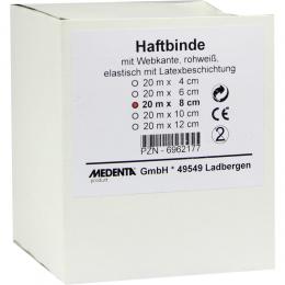 Ein aktuelles Angebot für HAFTBINDE elastisch 8 cmx20 m 1 St Binden Verbandsmaterial - jetzt kaufen, Marke MEDENTA GmbH.