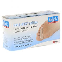 Ein aktuelles Angebot für HALLUFIX softies Hammerzehenpolster Gr.M 36-41 2 St Gelplatten Häusliche Pflege - jetzt kaufen, Marke Ludwig Bertram GmbH.