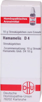 HAMAMELIS D 4 Globuli 10 g