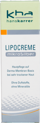 HANS KARRER Lipocreme MikroSilber 200 ml