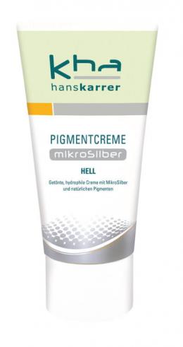 Ein aktuelles Angebot für HANS KARRER Pigmentcreme MikroSilber hell 20 ml Creme Kosmetik & Pflege - jetzt kaufen, Marke Hans Karrer GmbH.