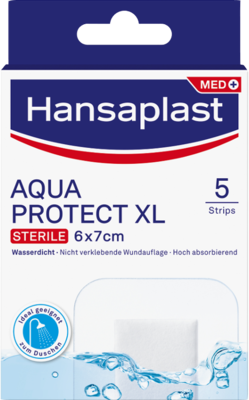 HANSAPLAST Aqua Protect Wundverb.steril 6x7 cm 5 St