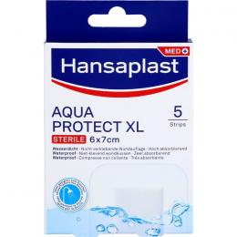 HANSAPLAST Aqua Protect Wundverb.steril 6x7 cm 5 St.