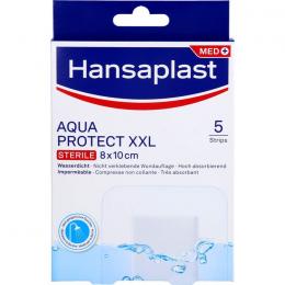 HANSAPLAST Aqua Protect Wundverb.steril 8x10 cm 5 St.