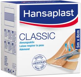 Hansaplast Classic 5mx8cm 1 St Pflaster