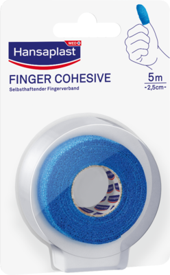 HANSAPLAST Fingerverb.selbsthaft.2,5 cmx5 m blau 1 St