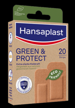 HANSAPLAST Green & Protect Pflasterstrips 20 St