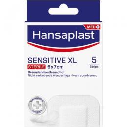 HANSAPLAST Sensitive Wundverband steril 6x7 cm 5 St.