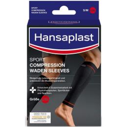 HANSAPLAST Sport Compression Waden-Sleeves Gr.L 2 St.