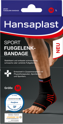 HANSAPLAST Sport Fugelenk-Bandage Gr.M 1 St