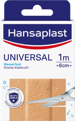 HANSAPLAST Universal Pflaster wasserfest 6 cmx1 m 1 St