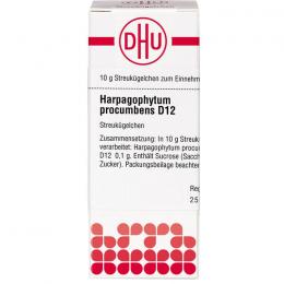 HARPAGOPHYTUM PROCUMBENS D 12 Globuli 10 g
