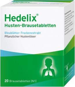 HEDELIX Husten-Brausetabletten 20 St Brausetabletten