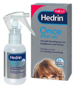 Ein aktuelles Angebot für HEDRIN Once Spray Gel 60 ml Spray Kopfläuse - jetzt kaufen, Marke Stada Consumer Health Deutschland Gmbh.