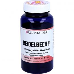 HEIDELBEER P 400 mg Kapseln 90 St.