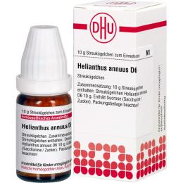 HELIANTHUS ANNUUS D 6 Globuli 10 g
