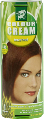 HENNAPLUS Colour Cream hazelnut 6,35 60 ml