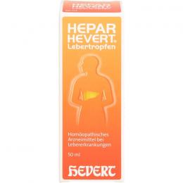 HEPAR HEVERT Lebertropfen 50 ml