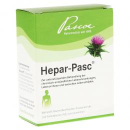 Ein aktuelles Angebot für HEPAR PASC Filmtabletten 100 St Filmtabletten Leber & Galle - jetzt kaufen, Marke PASCOE Pharmazeutische Präparate GmbH.