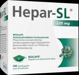 HEPAR-SL 320 mg Hartkapseln 100 St