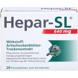HEPAR-SL 640 mg Filmtabletten 20 St.
