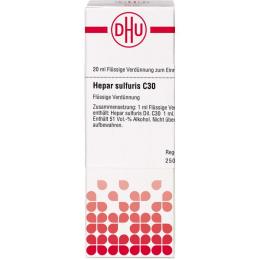 HEPAR SULFURIS C 30 Dilution 20 ml
