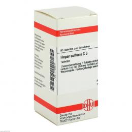 HEPAR SULFURIS C 6 Tabletten 80 St Tabletten