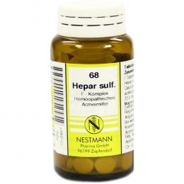 Ein aktuelles Angebot für HEPAR SULFURIS F Komplex Nr.68 Tabletten 120 St Tabletten Naturheilkunde & Homöopathie - jetzt kaufen, Marke Nestmann Pharma GmbH.