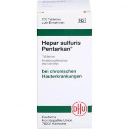 HEPAR SULFURIS PENTARKAN Tabletten 200 St.
