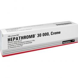 Ein aktuelles Angebot für HEPATHROMB 30000 100 g Creme Venenleiden - jetzt kaufen, Marke Esteve Pharmaceuticals Gmbh.