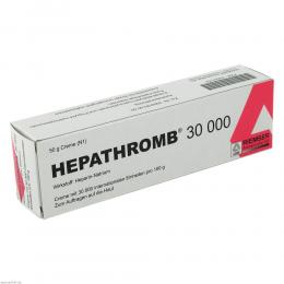 HEPATHROMB 30000 50 g Creme